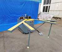 Machine de fabrication combinée pour coins de portes et fenêtres en aluminium SHANGDONG LZJ--160