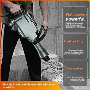 1600W 전기 해머 임팩트 드릴 고출력 65A 도로 건설 콘크리트 해체 전력 해체 드릴용 이중 목적 - Product Image 5