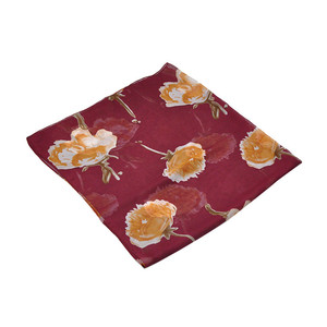 Léger polyester <span class=keywords><strong>fleur</strong></span> foulard hijab personnalisé impression de tissu numérique écharpe - Product Image 1