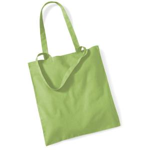 Sac fourre-tout en coton 100% Promo Shopper, couleur kiwi, taille unique, style décontracté, usage promotionnel - Product Image 1