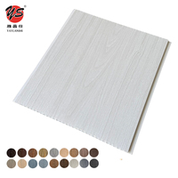 Panneau de plafond en PVC de haute qualité YS, design moderne, imperméable, grain blanc, pour intérieur