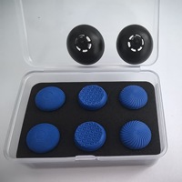 Capuchons de joystick de manette de jeu avec divers motifs antidérapants compatibles avec plusieurs manettes de jeu, accessoires de jeu pour PS5 pour Xbox