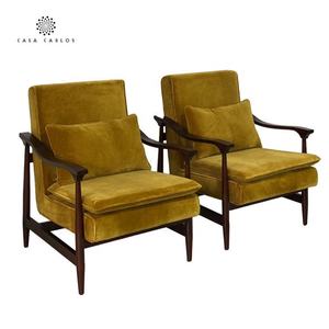 <span class=keywords><strong>Fauteuil</strong></span> en velours rustique pivotant <span class=keywords><strong>jaune</strong></span> Orange simple coin rembourré nordique luxe moutarde L forme italien <span class=keywords><strong>Vintage</strong></span> émeraude meilleur pour - Product Image 1