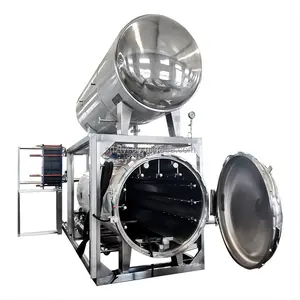 Efficient Autoclave Retort Sterilizer Industrial Autoclave Price Immersion Type Retort Autoclave Oem Retort Pouch Sterilizer