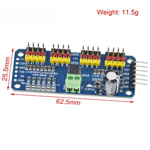 PCA9685PW 16-Kanal-12-Bit-PWM-Servoabschirmtreiber I2C-Schnittstellenmodul für Raspberry <span class=keywords><strong>Pi</strong></span> - Product Image 2