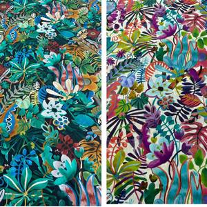 <span class=keywords><strong>Tissu</strong></span> tissé en popeline de coton peigné à longues fibres 100% de haute densité 100S, impression numérique LBT <span class=keywords><strong>Jungle</strong></span> Trip, 88 g/m² - Product Image 5