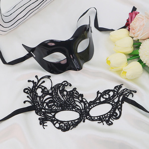 गर्म बिक्री के लिए प्लास्टिक डिय हेलोलीन कोस्प्ले आधा फेस मास्क कार्निवल पार्टी बार प्रोप्स - Product Image 4