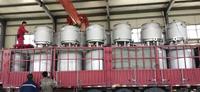 Cuve de mélange industrielle en acier inoxydable 600L avec agitateur à engrenages automatique à moteur AC pour peinture, à économie d'énergie