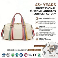 Luxury Customization Handbag Luxury Natural Durable Modern Pillow Shape Women's Handbag with Zipper & Customizable