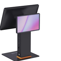 Gmaii-impresora integrada para supermercado, caja registradora de mesa con software android