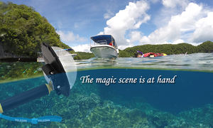 Ventas calientes <span class=keywords><strong>Telesin</strong></span> 6 "Puerto de cúpula impermeable para Hero7/6 Hero5 con empuñadura flotante y pistola - Product Image 6