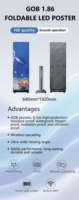 Vente directe du fabricant, affiche LED haute luminosité P2 P2.5, affichage numérique LED, publicité