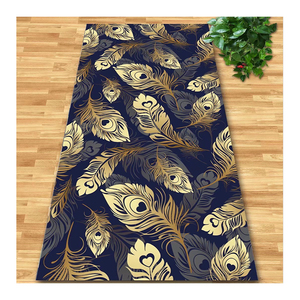 <span class=keywords><strong>Rouge</strong></span> fonce nouveau style chinois fabrique en <span class=keywords><strong>Chine</strong></span> 100% polyester couverture de couloir - Product Image 3