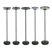 Lampe solaire LED UFO IP65 pour jardin avec contrôle inductif, design mobile et forme circulaire pour usage extérieur