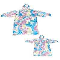 2022 paresseux TV pull chemise de nuit à capuche maison robe flanelle grande taille épais laine automne hiver à capuche couverture