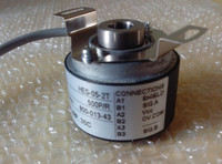 Encodeur Rotatif Photoélectrique à Arbre Creux 200P R 5 24VDC, Encodeur Industriel pour Machines d'Automatisation et Équipements de Levage