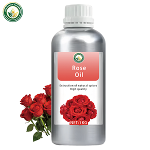 Huile de rose 100% naturelle à base d'extraits végétaux, idéale pour l'aromathérapie, les parfums et les toniques faciaux. Prise en charge de la personnalisation en vrac, OEM et vente en gros. - Product Image 4