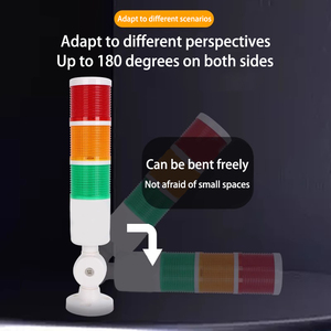 DH50 Torre de lámpara de señal <span class=keywords><strong>LED</strong></span> de dos secciones Luces indicadoras de herramienta de máquina multicapa <span class=keywords><strong>Luz</strong></span> constante verde <span class=keywords><strong>roja</strong></span> Tres colores - Product Image 6
