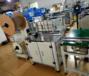 Tự động đôi vòng lặp ràng buộc làm cho máy tính xách tay cuốn sách lịch cuộn dây kim loại Máy làm dây điện <span class=keywords><strong>O</strong></span> xoắn ốc máy tính RÀNG BUỘC - Product Image 5