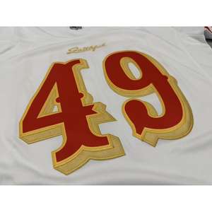 Camiseta de Fútbol Americano de San Francisco para Hombre # 13 Brock Purdy # 23 Uniformes Cosidos de Christian McCaffrey - Product Image 6