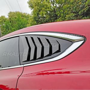 Para Volkswagen Lamando L 2022, embellecedor de ventana trasera triangular tipo aleta de tiburón, kit de carrocería, cubierta embellecedora de ventana de ventilación lateral trasera, pieza exterior - Product Image 4