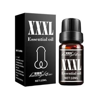 Huile de massage corporelle à base de plantes naturelles pures de 10 ml pour hommes XXXL - Augmentation rapide, épaississement, élargissement durable, soins de santé sexuelle pour adultes - Product Image 1
