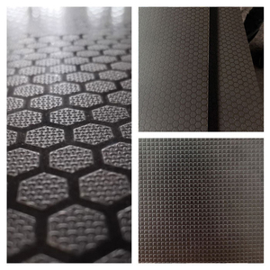 12MM 18mm 21mm pegamento fenólico patrón hexagonal <span class=keywords><strong>Placa</strong></span> de remolque de embarque de búfalo película antideslizante frente a <span class=keywords><strong>madera</strong></span> contrachapada - Product Image 2
