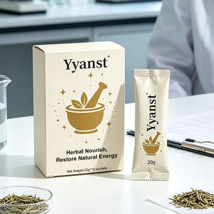 Café Instantáneo Herbal Natural Puro para Nutrir y Restaurar la Energía, 20g*10 Sobres, Caja de Papel Blanco Crema, para el Cuidado Diario Vital en Casa y Viajes - Product Image 5