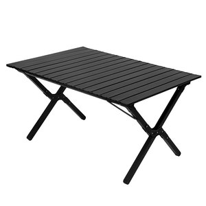 Mesa Plegable Tipo Egg Roll de Acero al Carbono, Moderna, Resistente, Ligera, Sólida, Portátil, para Producción Cinematográfica en Exteriores, Muebles para Exteriores - Product Image 1
