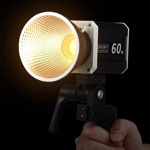 Lumière vidéo extérieure 60W COB LED lumière du jour équilibrée éclairage continu bicolore pour caméra <span class=keywords><strong>TikTok</strong></span> Studio Photography - Product Image 1