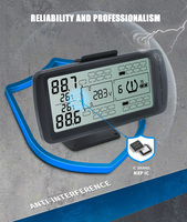 Sistema de Monitoreo de Presión de Neumáticos (TPMS) Promata Mata 7S para Camiones con Múltiples Remolques, Monitorea hasta 110 Neumáticos y 6 Remolques con Sensores Internos y Rango de Señal de 80m