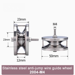 Poulie anti-saut pour fil, diamètre extérieur 50 mm, SG2004, certifiée OEM ISO9001, longue durée de vie pour le tréfilage - Product Image 5