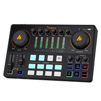 MAONO Mixer interfaccia Audio Studio di registrazione professionale Monitor interfaccia Audio scheda Audio streaming Live schede Audio esterne