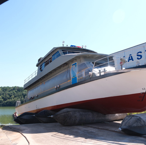 Ad alta pressione nave gonfiabile lancio airbag in gomma marina galleggiante galleggiante barca marina per la sganciatura della nave/salvataggio - Product Image 3