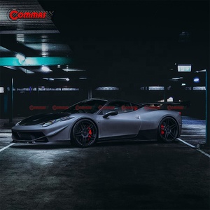 Excellent Quality Upgrade to SVR Style Carbon Fiber Auto Parts Car High Racing <b>Wing</b> Rear Spoiler For Ferrari 458 - Product Image 6