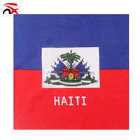 Kit de Cadeau pour Supporters de Football 2026 : Ensemble de Support pour Match de Football avec Drapeau Haïtien – T-shirts, Écharpe, Bracelet, Badge, Épingle, Collier Haïti