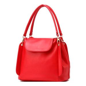 Women's Faux Leather Handbag In A Stylish Everyday Design With <b>ZIP</b> <b>Fastening</b> Two Handles For Office Travel Shopping Casual Wear - Product Image 3