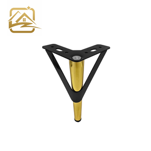 Modern Gold Metal Heavy Duty <b>Sofa</b> <b>Legs</b> <b>for</b> <b>Sofa</b> Bed and Cabinet-Hotel Use Furniture <b>Legs</b> - Product Image 1
