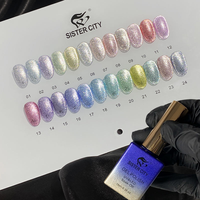 Vernis Gel Effet Œil de Chat Magnétique 3D UV LED Soak Off pour Usage Professionnel en Salon et Manucure Quotidienne