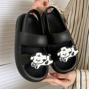 XIXITIAO chine <span class=keywords><strong>chien</strong></span> sandales à enfiler plat mode été extérieur plage eva été extérieur jardin pantoufles sandales femmes <span class=keywords><strong>pour</strong></span> filles - Product Image 1