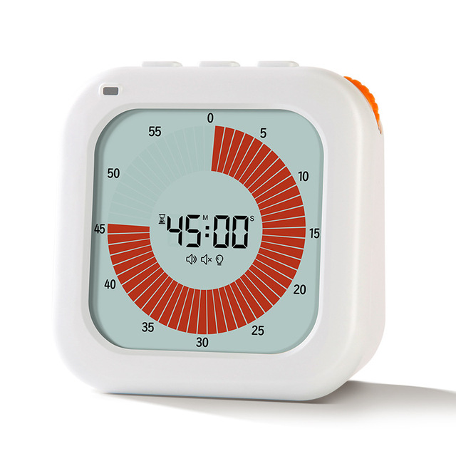 Visual Timer Digital Countdown Timer 60-Minute Silent Classroom Timer Management Tool for Home Kitchen Household Thermometers
