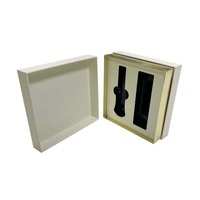 China Custom Luxury 2-Piece Rigid Paper Gift Boxes with Recycled Materials Magnetic Closure Sponge Lining Lid/Base Packaging