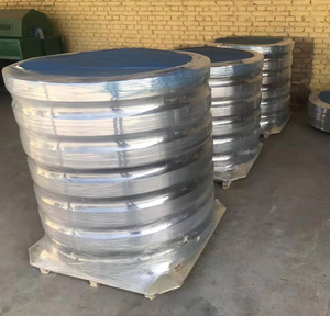 Tùy chỉnh áp lực cao đường kính lớn hình dn300 PN16 en1092 giả mạo thép carbon thép không gỉ hàn cổ mặt bích - Product Image 4