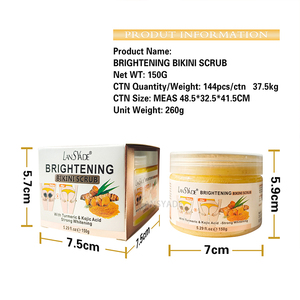 Nouveau Gommage Corporel Nettoyant <span class=keywords><strong>Exfoliant</strong></span> Éclaircissant et Blanchissant Effet Crème Glacée - Product Image 5