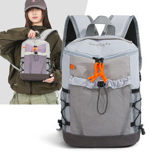SaintDa-Fe Lightweight <b>Backpack</b> Khaki Outdoor Travel Sports Shoulder Bag for Women <b>Students</b> - Product Image 3