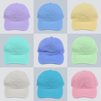 Gorras de Béisbol de Sarga de Algodón Populares 2026 de 6 Paneles, Personalizables con Logotipo y Letras, Deportivas, Ajustables, Sin Estructura, Estilo Dad Hat para Adultos