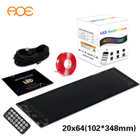 Bande LED Devil Eyes contrôlée à distance et par APP sur la fenêtre de la voiture Écran LED flexible Matrix LED Panel