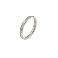 Bijoux Dina personnalisés pour femmes, minimalistes, empilables, sertis de pierres précieuses, en acier inoxydable, plaqué or 18 carats PVD, CNC, pour mariage et fêtes, cadeau