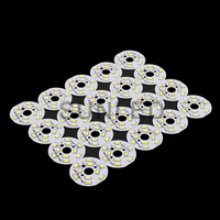 Carte de circuit imprimé en aluminium DOB intégrée pour source lumineuse, carte de circuit imprimé pour ampoule LED 5W 7W 12W
