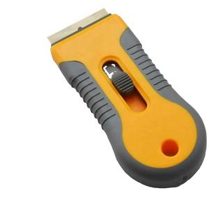 Grattoir de rasoir à manche en plastique, outil de teinture pour vitres de four en verre céramique, <span class=keywords><strong>lame</strong></span> de 1.57 pouces - Product Image 5